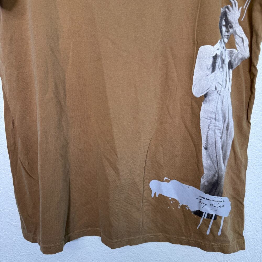 David Bowie Shirt Men L / XL Terry Oneill Photo Collection T Vintage Concert Tee - Picture 9 of 11
